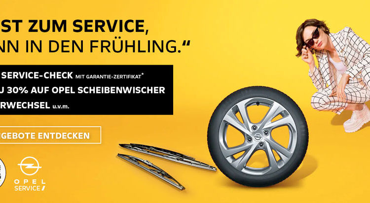  Opel Service Frühjahrsaktion
